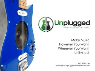 Unplugged Instruments Deck | PPTX