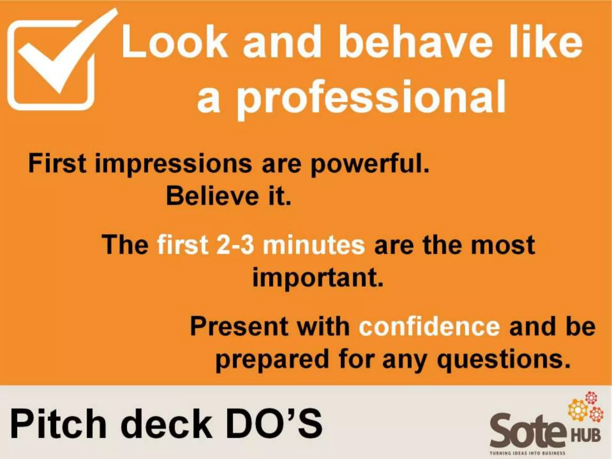 How to Prepare A Pitch Deck 