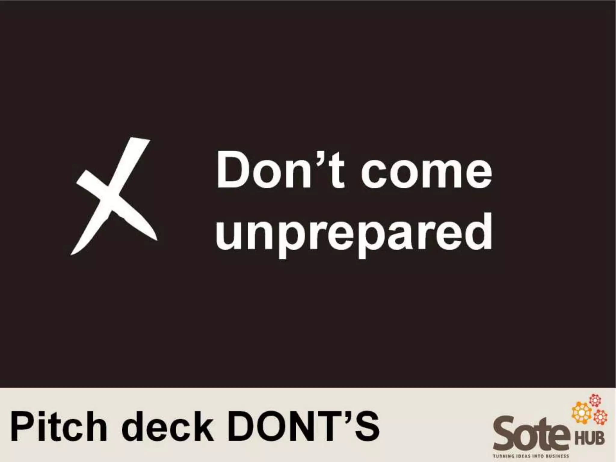 How to Prepare A Pitch Deck 