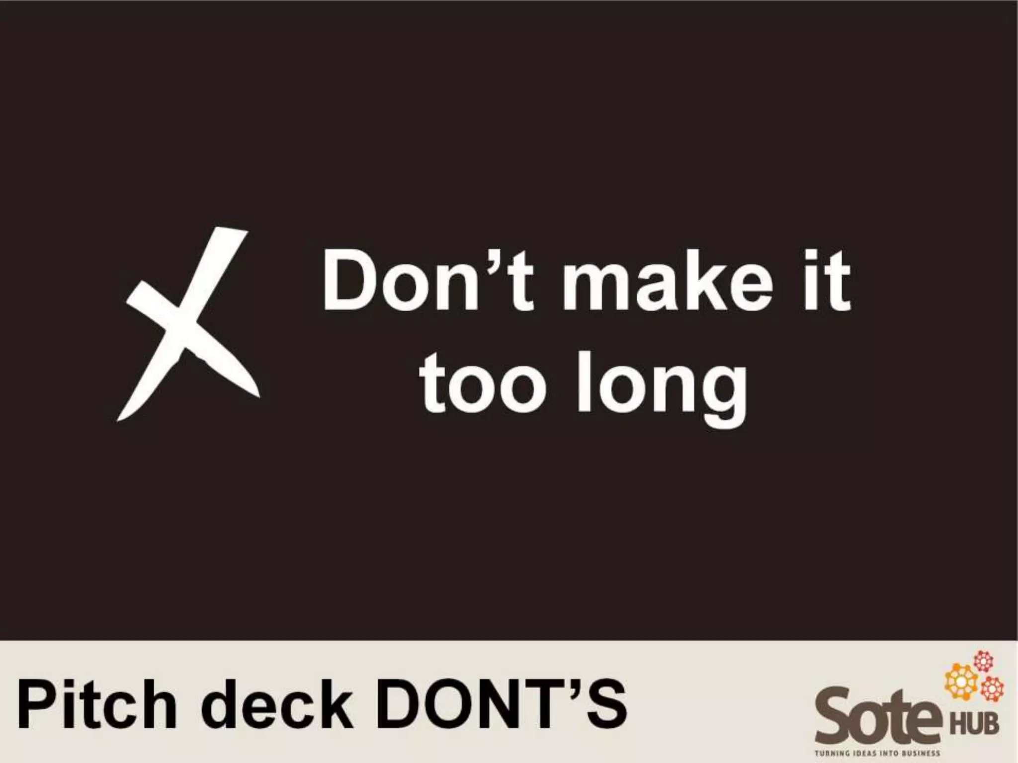 How to Prepare A Pitch Deck 