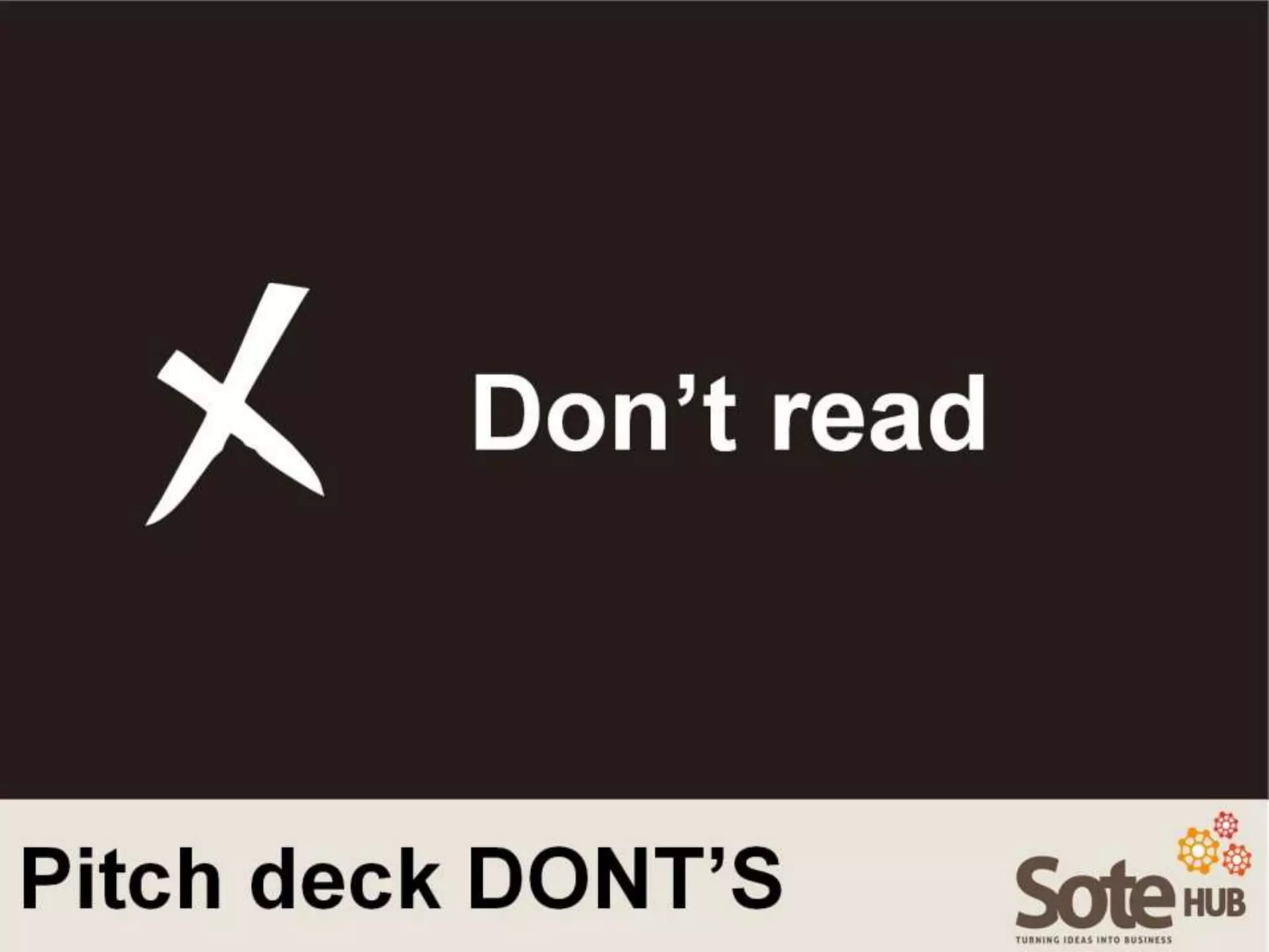 How to Prepare A Pitch Deck 