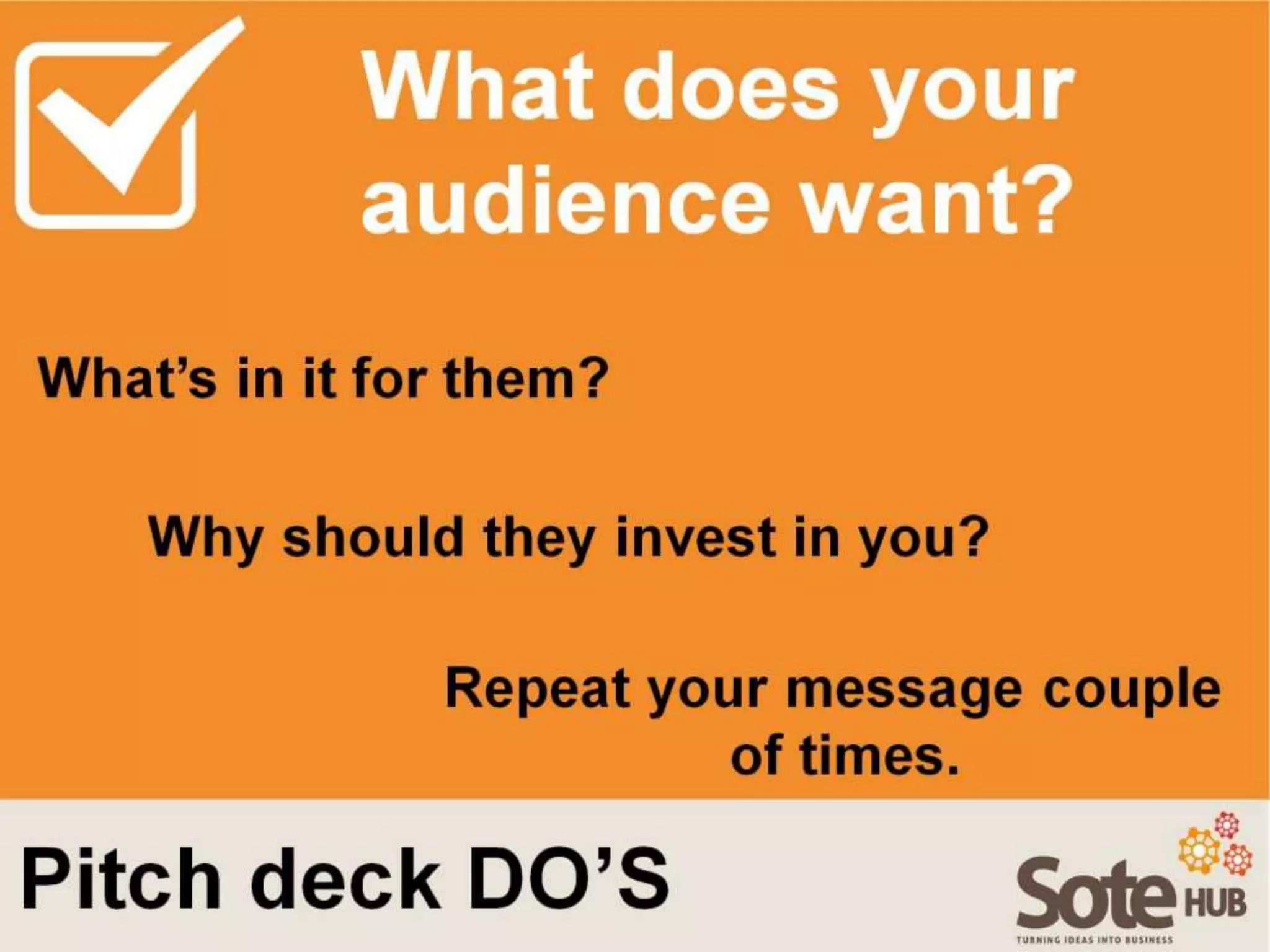 How to Prepare A Pitch Deck 