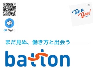 25
まだ見ぬ、働き方と出会う
 