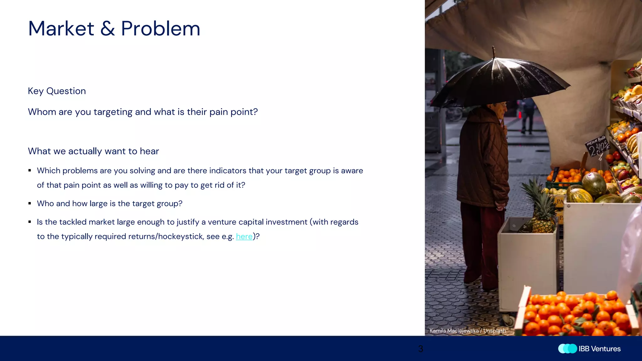 Pitch Deck Cheat Sheet IBB Ventures PDF