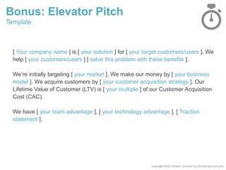 Pitch Deck Template for startups