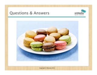 Questions & Answers




              Copyright © Mivesta 2011
 