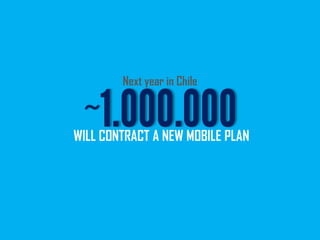 WILL CONTRACT A NEW MOBILE PLAN
Next year in Chile
 