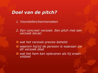 Elevator Pitch schrijven & presenteren, Inspiratiedag Jaarbeurs Utre…