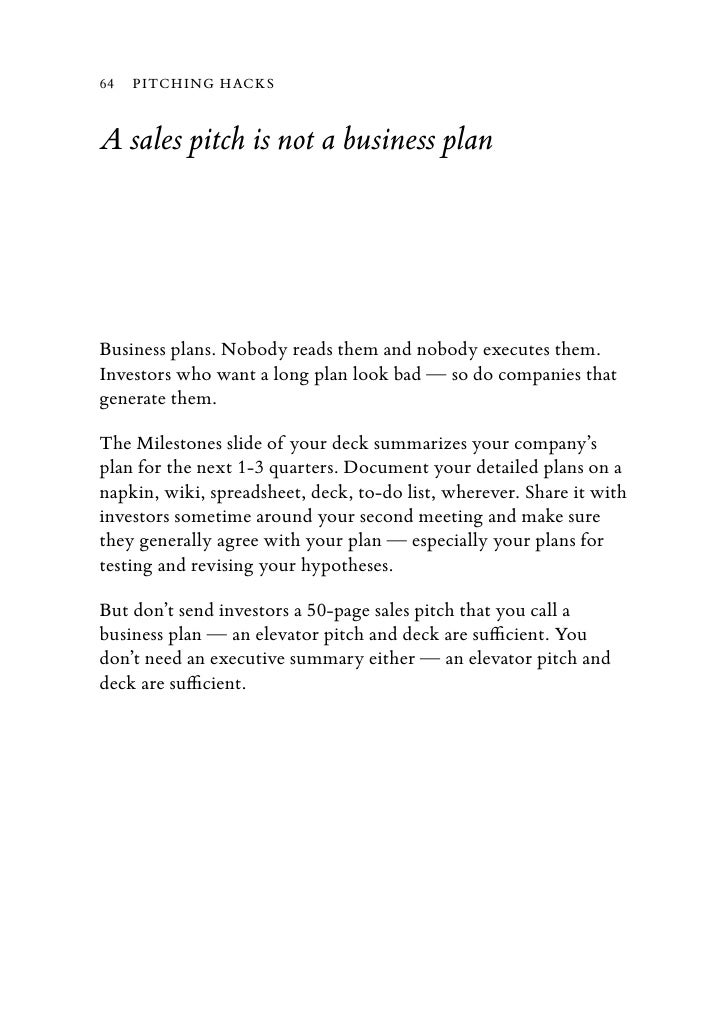 business letter example sales pitch