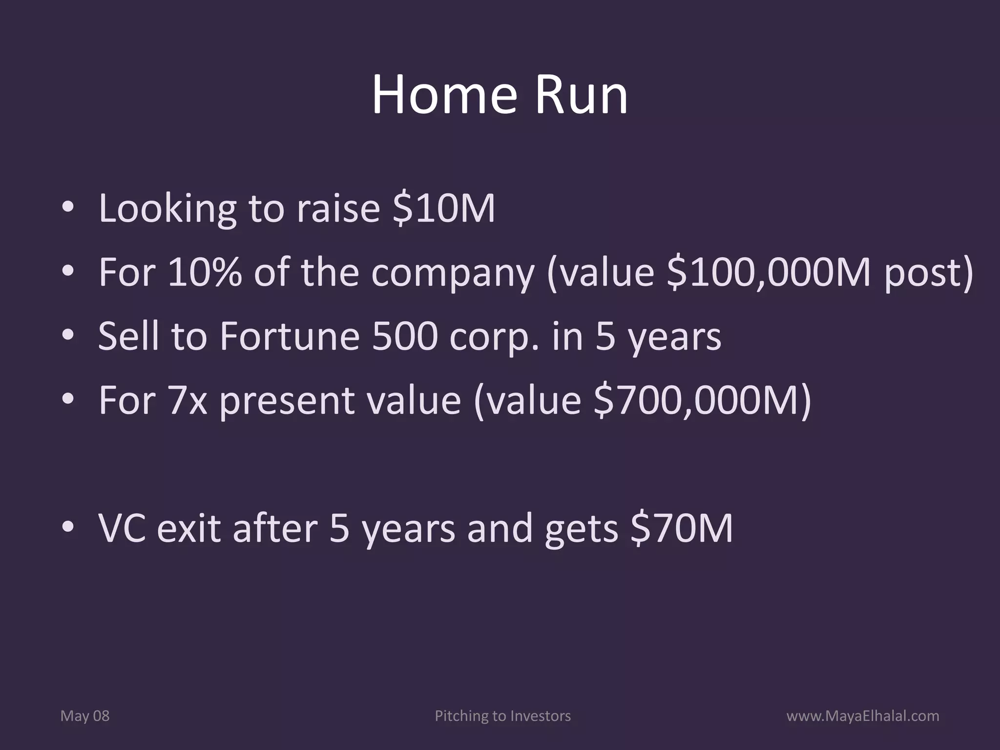 Pitching To Investors v1.1 Includes Resources