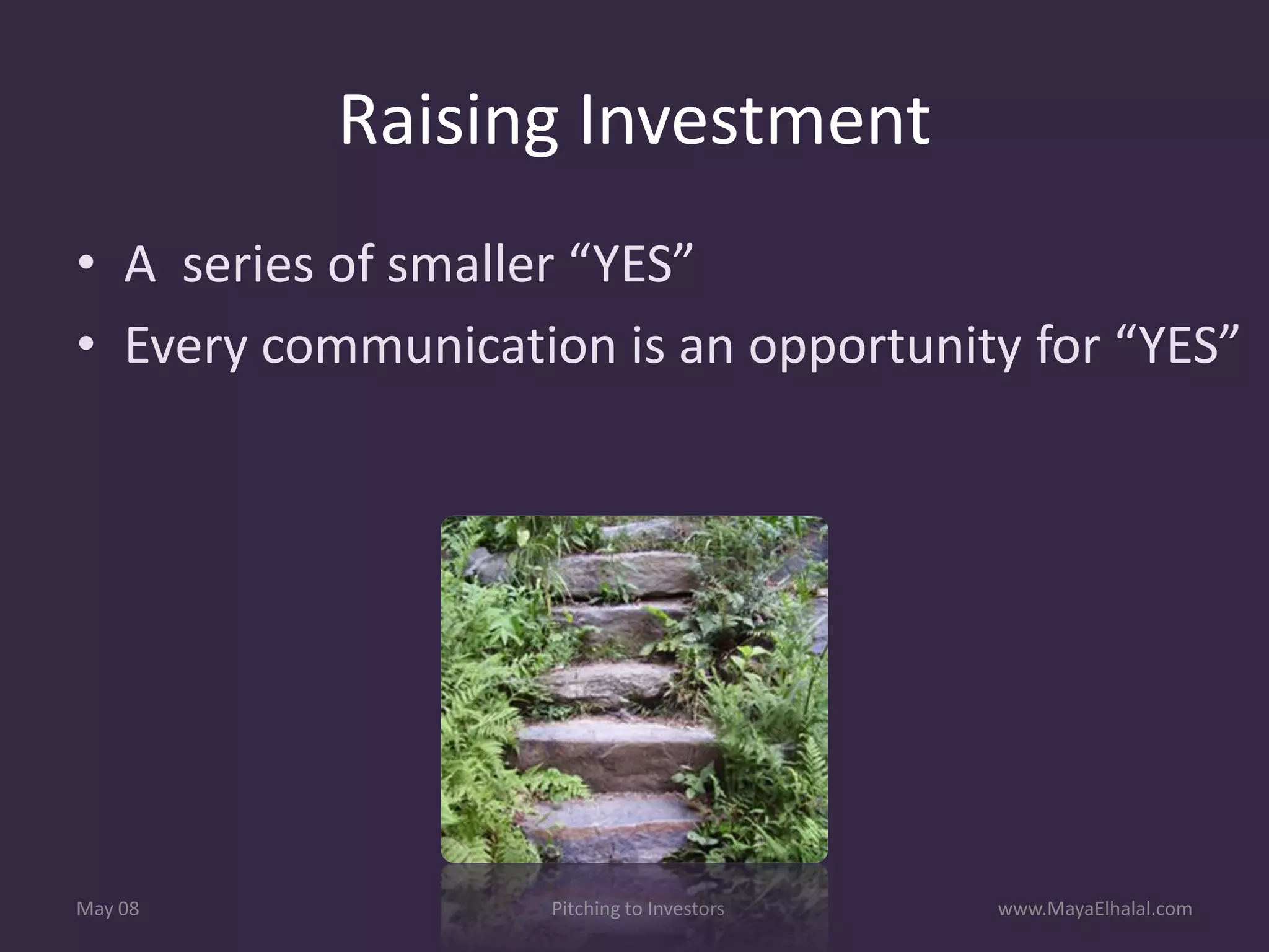 Pitching To Investors v1.1 Includes Resources