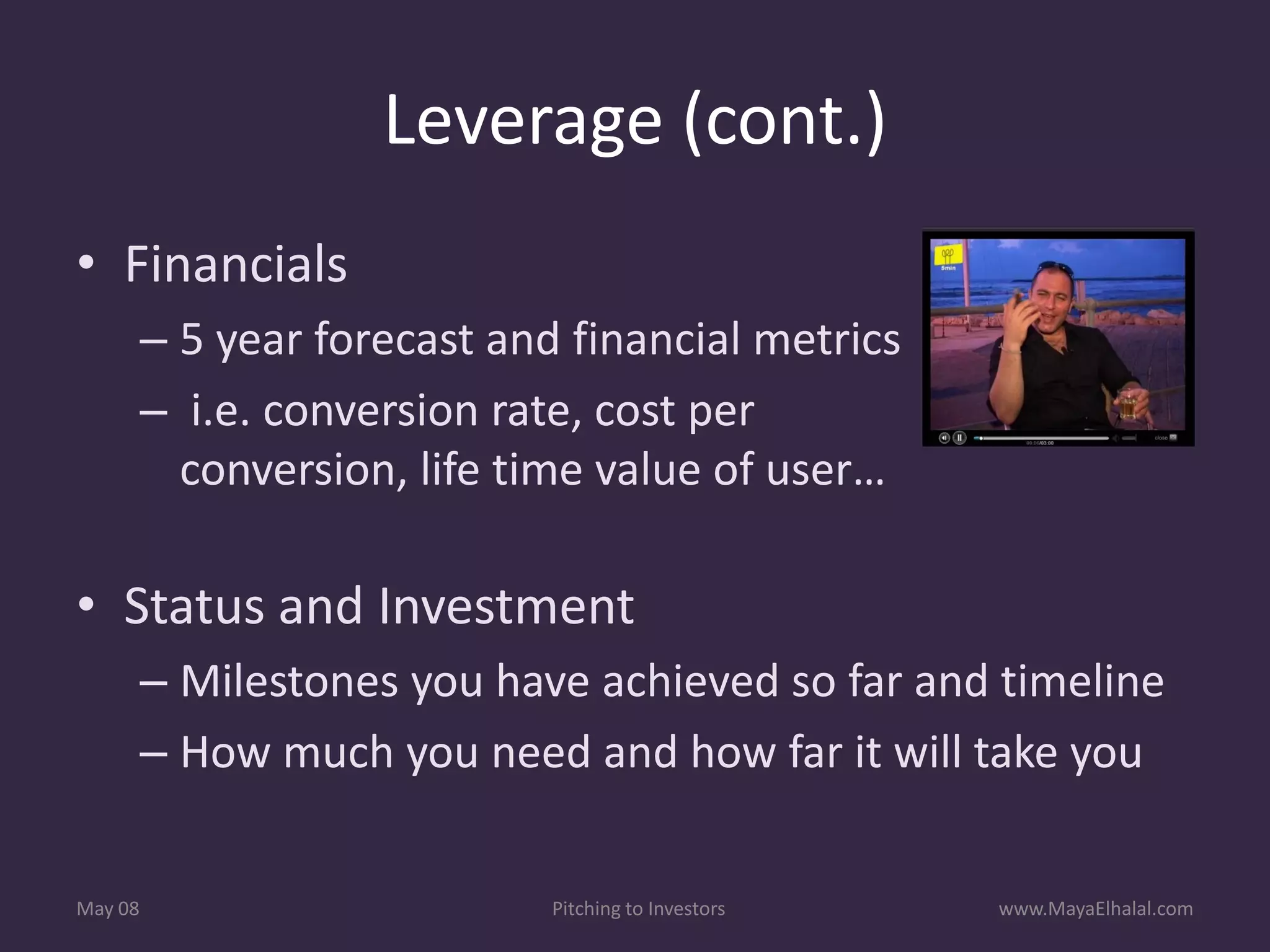 Pitching To Investors v1.1 Includes Resources