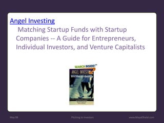 Pitching To Investors v1.1 Includes Resources
