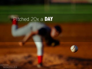 Pitched 20x a DAY
!
 