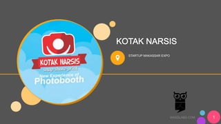 STARTUP MAKASSAR EXPO
WASDLABS.COM 1
 