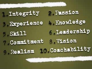 Pitching Tips: presentation tips from The Pitching Coach