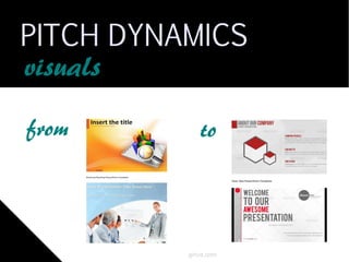 PITCH DYNAMICS

visuals
from

to

ginva.com

 