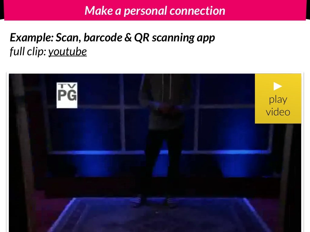 Make a personal connection Example