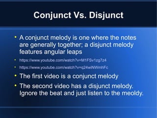 Pitch & melody | PPT
