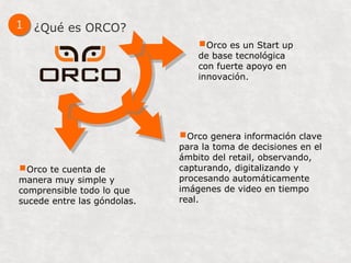 PITCH ORCO PPT