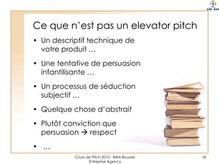 8 phrases-clé pour pitcher un VC8ème phrase : Expliquez ce que vous attendez de votre interlocuteur. Quel est l’étape prochaine que vous souhaitez. 