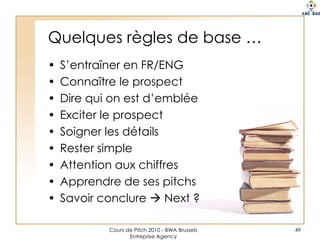 Question aussi … HEFF 2009 - Bruno Wattenbergh - www.bwatt.be49L’entreprise ne doit jamais considérer comme acquis que le client comprend parfaitement sa proposition de valeur …L’entreprise doit clarifier la vision du client existant ou futur : Les caractéristiques technologiques, c’est de la valeurUn bon service, c’est de la valeurUne image qui s’améliore, c’est de la valeurUne livraison rapide, c’est de la valeur
