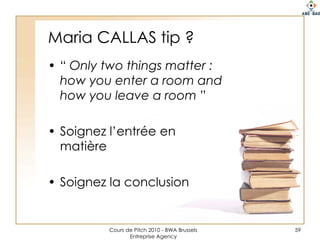 Pitch Or Elevator Pitch