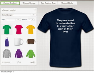 Saturday, 21 April 12
 