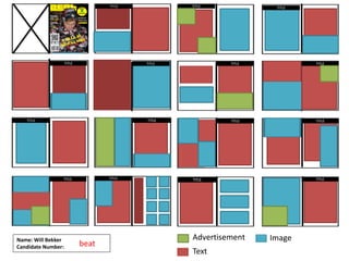 Name: Will Bekker
Candidate Number: beat
Advertisement
Text
Image
 