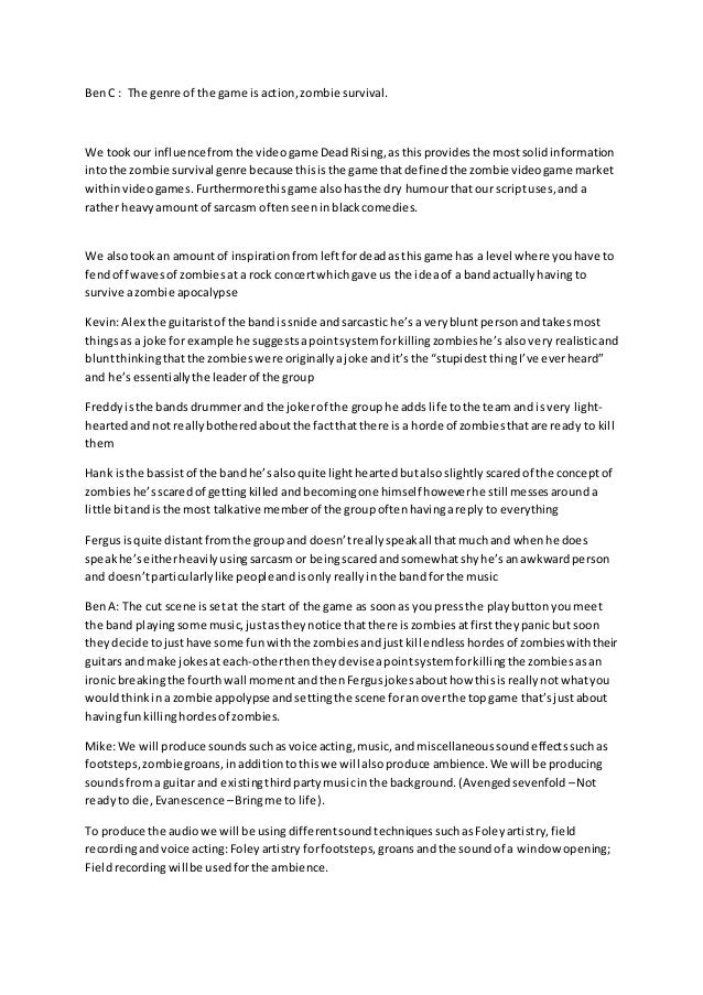 pitch script video game script writing format