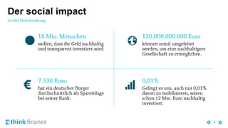 5
Der social impact
 