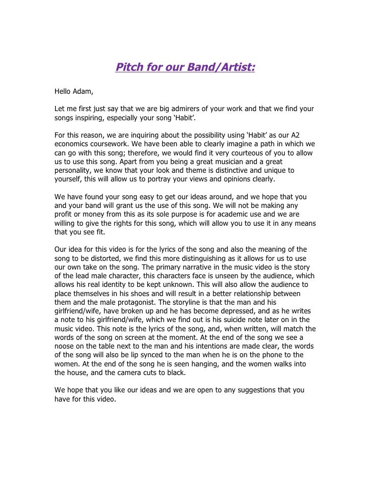 Pitch Speech