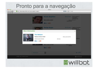 Pronto para a navegação
 