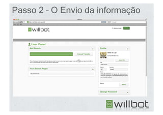 Passo 2 – O Envio da informação
 