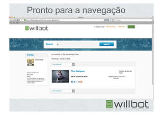 Pronto para a navegação
 