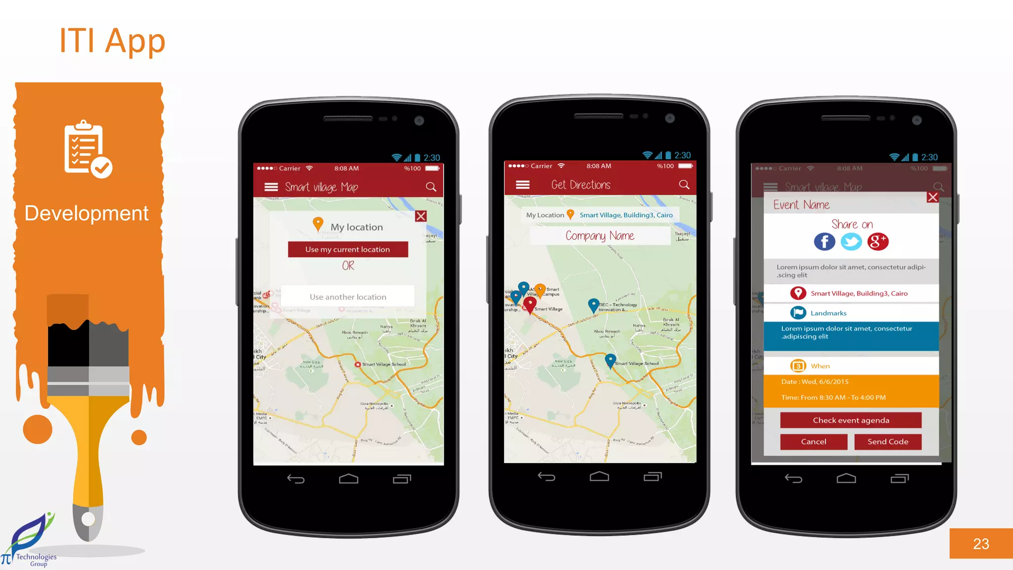 23
Development
ITI App
 