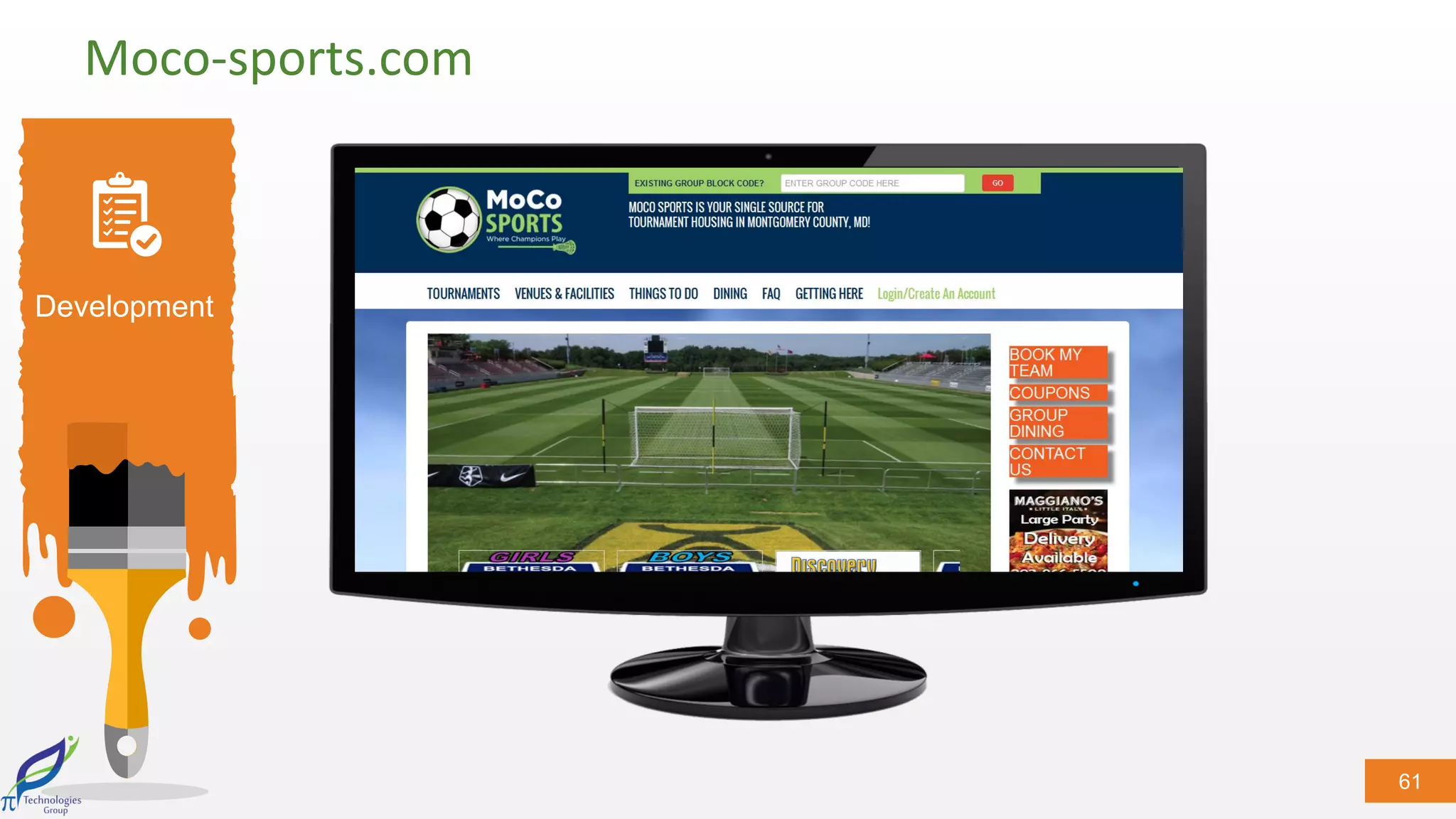 61
Development
Moco-sports.com
 