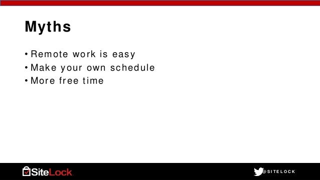 make your own schedule