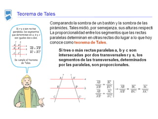 Pitágoras. Semejanza de triángulos