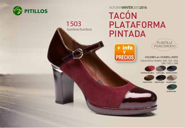 zapatos pitillos catalogo