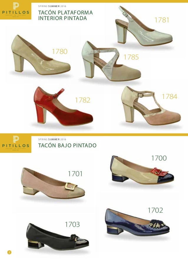 zapatos pitillos catalogo