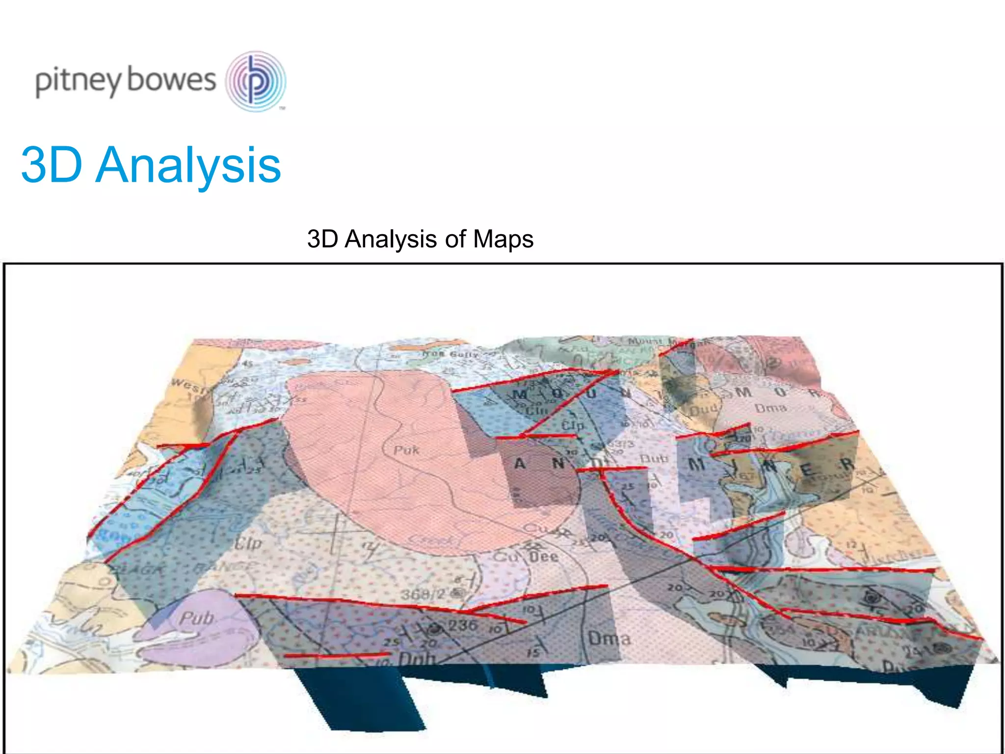 3D Analysis
3D Analysis of Maps
 