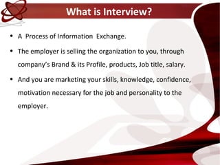 Interview Training