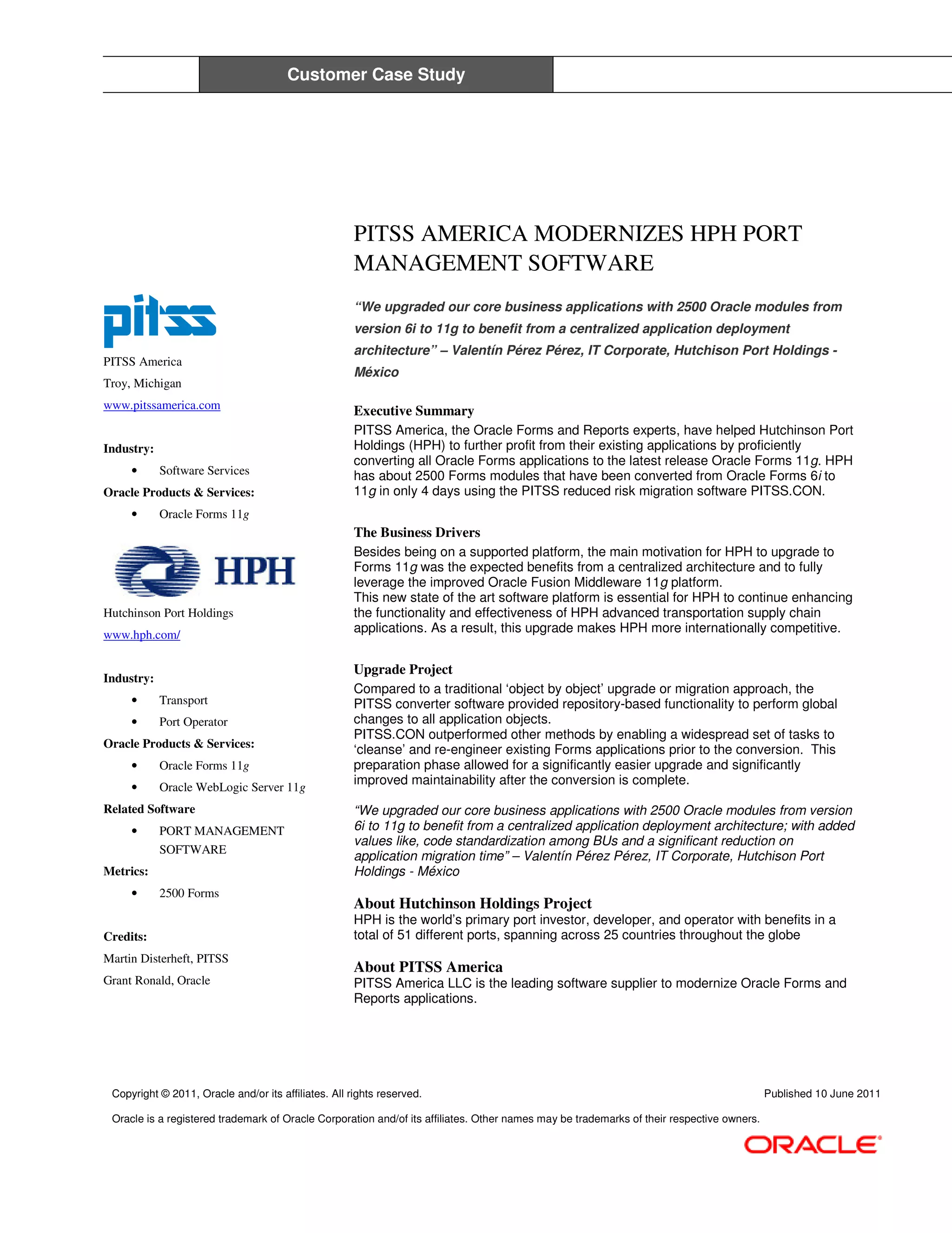 PITSS HPH Customer Case Study PDF Free Download pitss-hph-customer-case-study-pdf-free-download