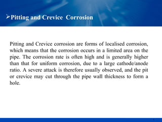 (Pitting corrosion and crevice corrosion) | PPT