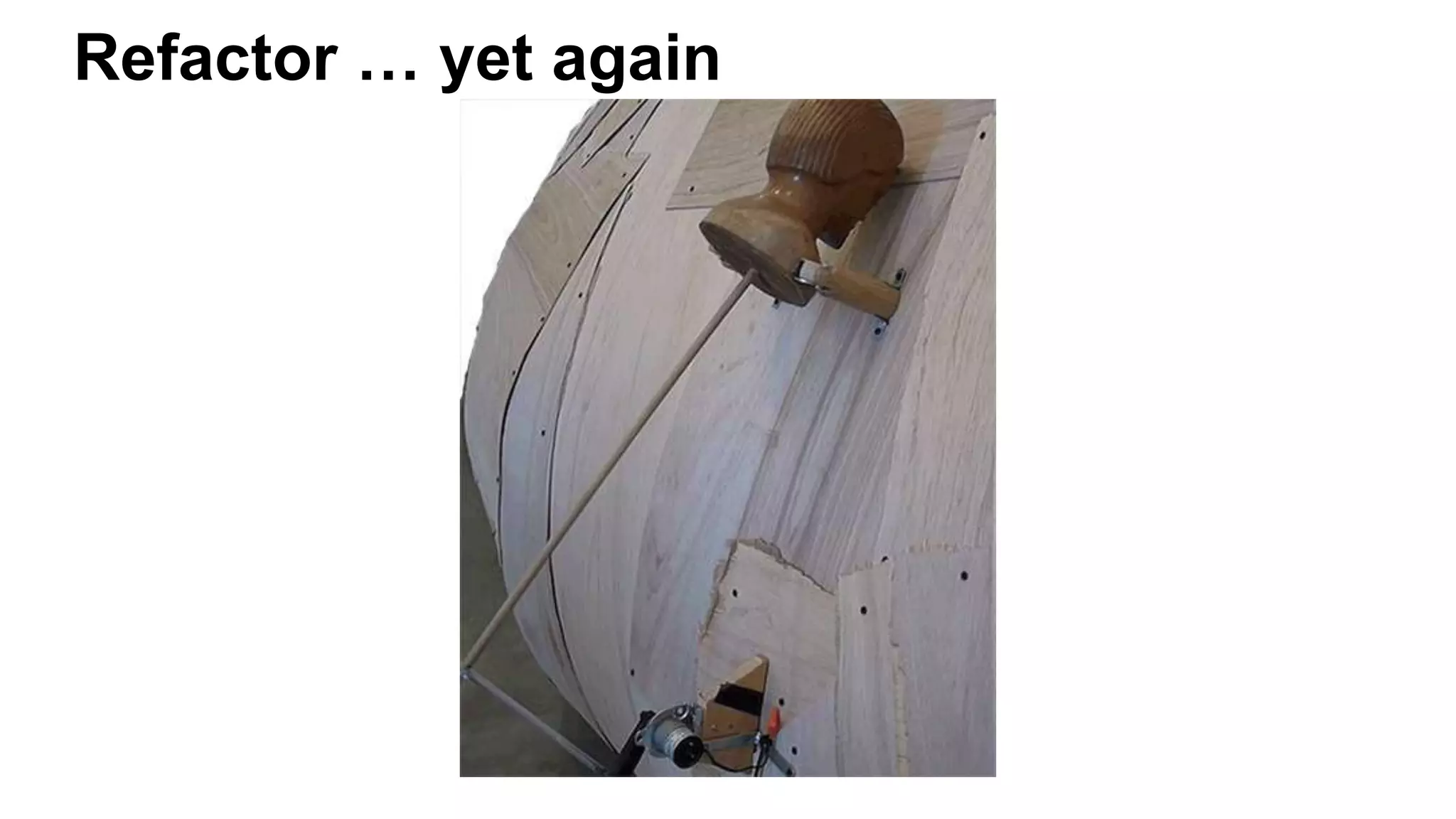 Refactor … yet again
 