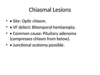 Comprehensive Overview of Pituitary and Chiasmal Disorders in ...