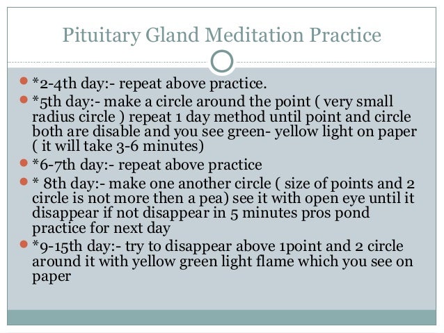 Does Pituitary Gland Meditation Increase Height Pituitary gland meditation for height growth