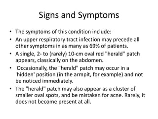 Pityriasis rosea | PPTX