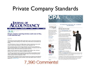 Private Company Standards
                        	

 